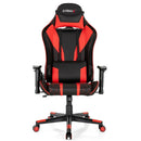 Gaming Chair Adjustable Swivel Computer Chair with Dynamic LED Lights by LJGDeals