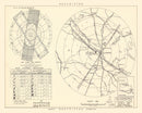 Vintage Map of the Alexandria Air Force Base Vicinity, 1952