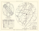 Vintage Map of the Blytheville Municipal Airport Vicinity, 1952