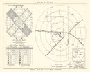 Vintage Map of the Clovis Air Force Base Vicinity, 1952