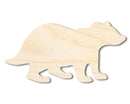 Unfinished Wood Badger Shape | DIY Wildlife Craft Cutout | Up to 36"
