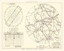 Vintage Map of the Donaldson Air Force Base Vicinity, 1952