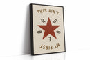 Rodeo Star Western Quote Print