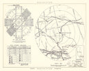 Vintage Map of the George Air Force Base Vicinity, 1952