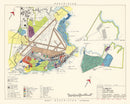 Vintage Map of Langley Air Force Base, 1951