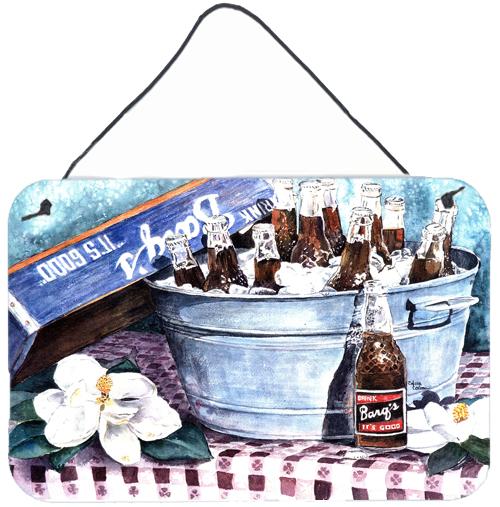 Barq's and old washtub Indoor Aluminium Metal Wall or Door Hanging Prints