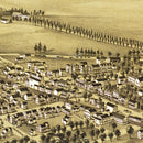 Vintage Map of Morrisville, Pennsylvania 1893