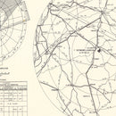 Vintage Map of the Seymour - Johnson Air Base Vicinity, 1953