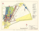 Vintage Map of Shaw Air Force Base, 1953