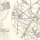 Vintage Map of the Shaw Air Force Base Vicinity, 1953