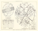 Vintage Map of the Shaw Air Force Base Vicinity, 1953