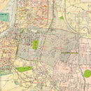 Vintage Map of Taipei, Taiwan 1957