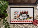 Barq's oysters Doormat Indoor Outdoor 24H X 36W Front Door Mat Rugs for Entryway, Non Slip Washable Low Pile,