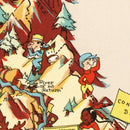 Vintage Map of Idaho 1935