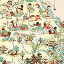 Vintage Map of Georgia 1935