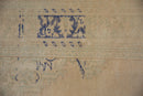 6.5x9.5 Vintage Distressed Oushak Carpet