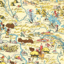 Vintage Map of North Dakota 1935