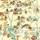 Vintage Map of New Mexico 1935