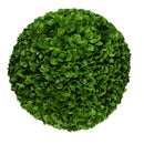 Rose Clover Artificial Topiary Ball Set of 2 17in – UV Resistant
