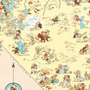 Vintage Map of Nevada 1935