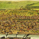 Vintage Map of New Brighton, Pennsylvania 1883