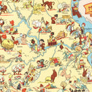 Vintage Map of Missouri 1935