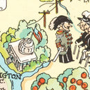 Vintage Map of Maryland 1935