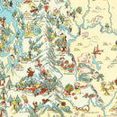 Vintage Map of Washington 1935