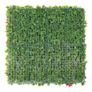 Flowering Pink Artificial Vertical Garden Green Wall Panel 40×40in 11 SQ FT – UV Resistant – Commercial Grade
