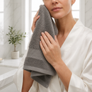 100% Turkish Cotton Towels, Mist - Set of 7