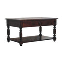 Turned Legs Drawer Table by Unique Piece Furniture