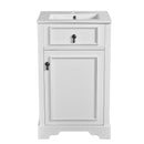 Elegant Bathroom Vanity With Ceramic Sink, Soft Close Door, Adjustable Shelf by Unique Piece Furniture