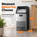 100LBS/200LBS/265LBS  Freestanding Commercial Ice Maker Z5845A