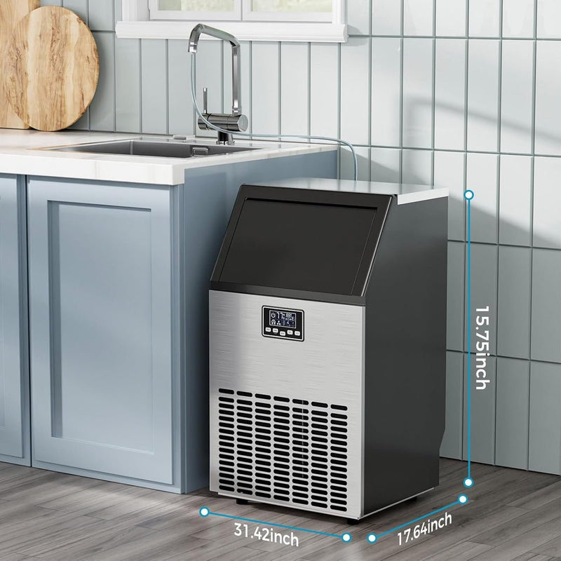 100LBS/200LBS/265LBS  Freestanding Commercial Ice Maker Z5845A
