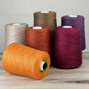 Revolution Fibers Zephira Wool-Silk 1lb Cones | 2/18 Lace Weight Yarn | 50% Superfine Merino Wool & 50% Tussah Silk by Revolution Fibers