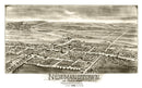 Vintage Map of Newmanstown & Sheridan, Pennsylvania 1898