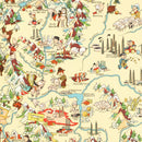 Vintage Map of Wyoming 1935