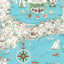 Vintage Map of Cape Cod, 1955
