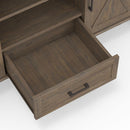 Ela - Medium TV Stand - Smoky Brown by HouseOfZazla