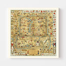 Vintage Map of Beijing, China 1936