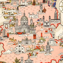 Vintage Map of Piemonte Italy, 1938