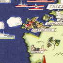 Vintage Map of Friuli Venezia Giulia Italy, 1938