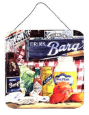 Blue Plate Mayonaise, Barq's and a tomato sandwich Wall or Door Hanging Prints