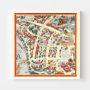 Vintage Map of University of Minnesota, 1940