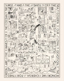 Vintage Map of Wayne University, 1939