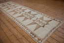 3.5x11.5 Vintage Distressed Kurd Rug Runner