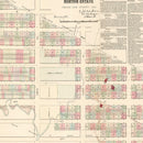 Vintage Map of Hell's Kitchen Manhattan, New York 1872