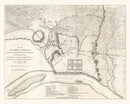 Vintage Map of Savannah, Georgia 1794