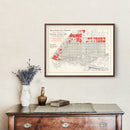 Vintage Map of Pacific Grove, California 1919