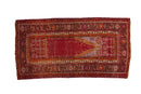 3.5x7 Vintage Ghiordes Rug Runner